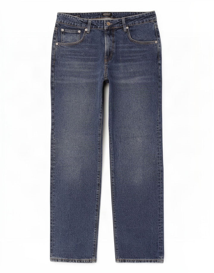 Jeans dritti da uomo Superdry W32 L32 cotone blu