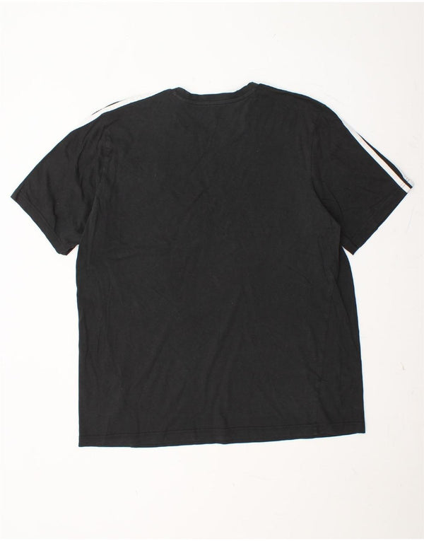 T-shirt da uomo ADIDAS Top XL in cotone nero