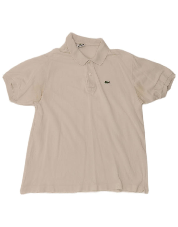 Polo da uomo Lacoste taglia 6 XL bianca