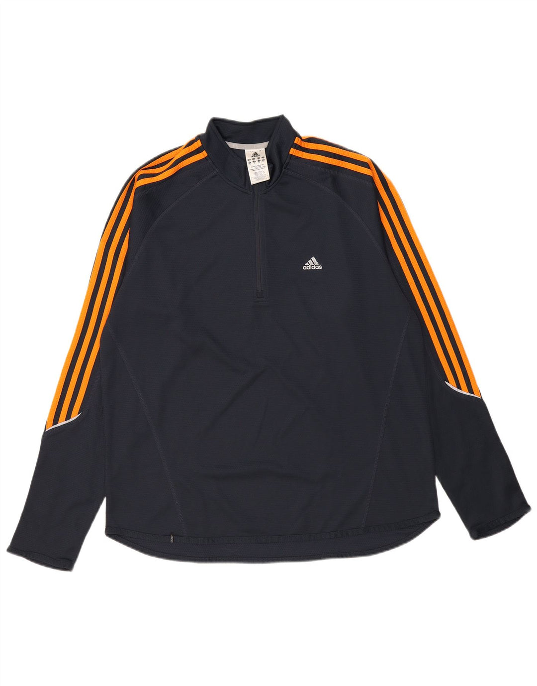 ADIDAS Maglia da tuta da uomo Clima 365 con zip e collo XL Blu navy
