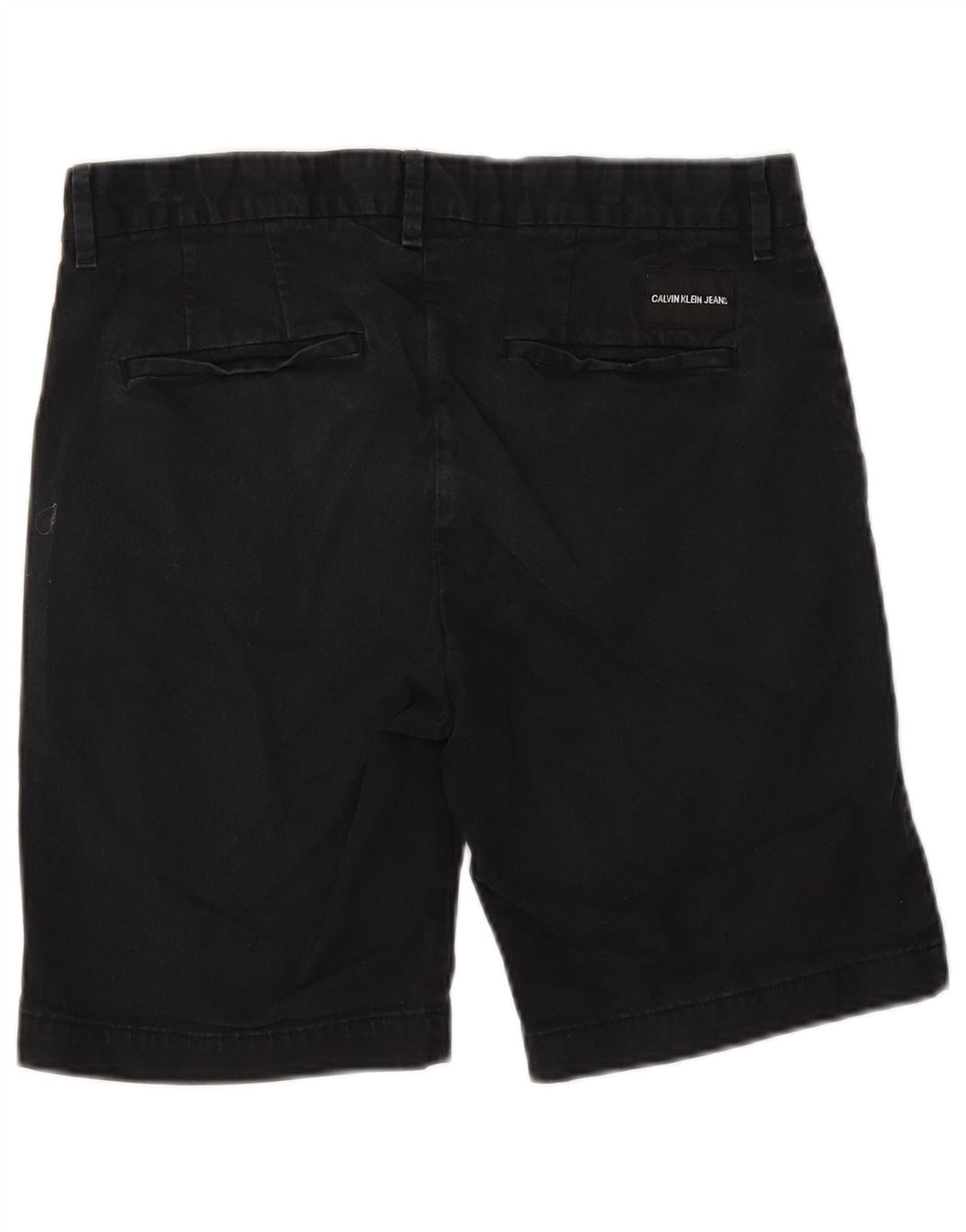 Pantaloncini chino da uomo Calvin Klein W30 cotone blu navy medio