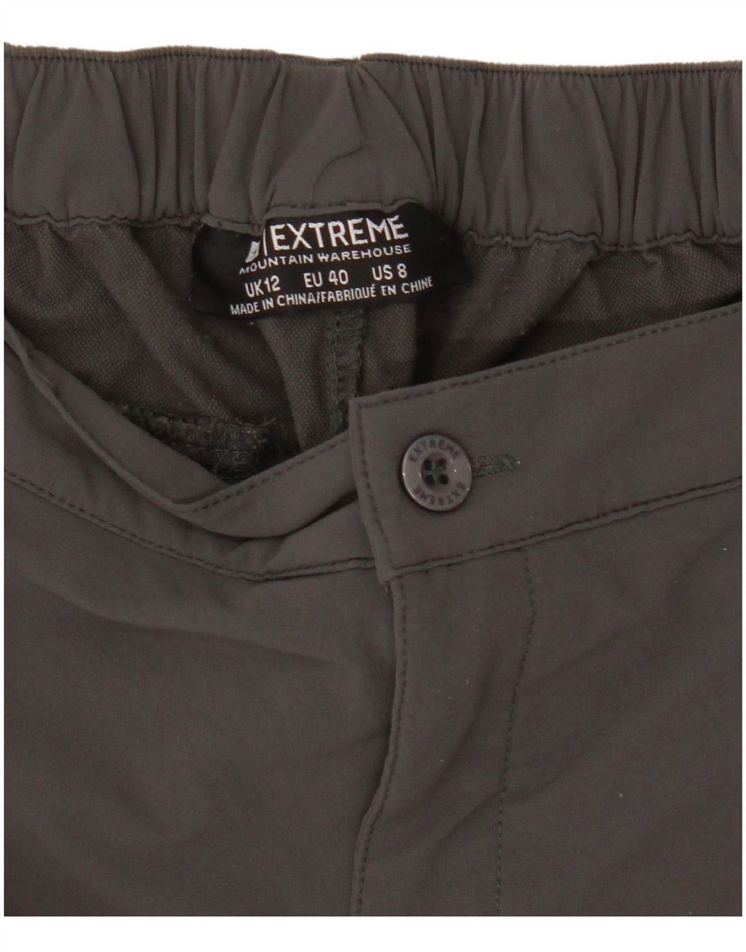 Pantaloncini cargo da donna Mountain Warehouse UK 12 medi W29 grigi