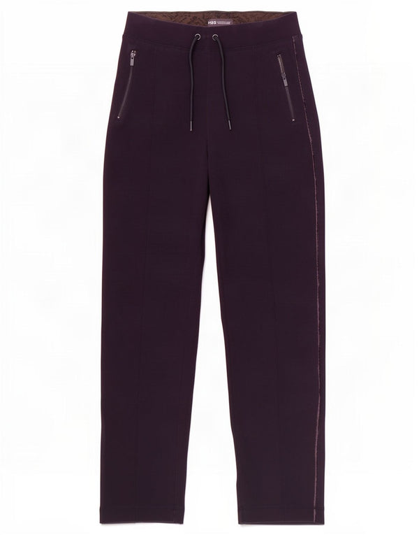 Pantaloni da tuta da donna Marks & Spencer UK 10 piccoli in cotone blu navy