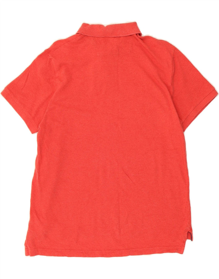 CHAPS Mens Polo Shirt Large Red Cotton Vintage Chaps and Second-Hand Chaps from Messina Hembry 