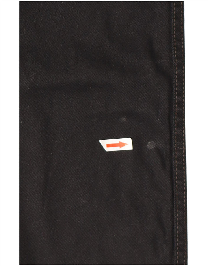 Jeans dritti Wesley da uomo WRANGLER W30 L32 cotone nero