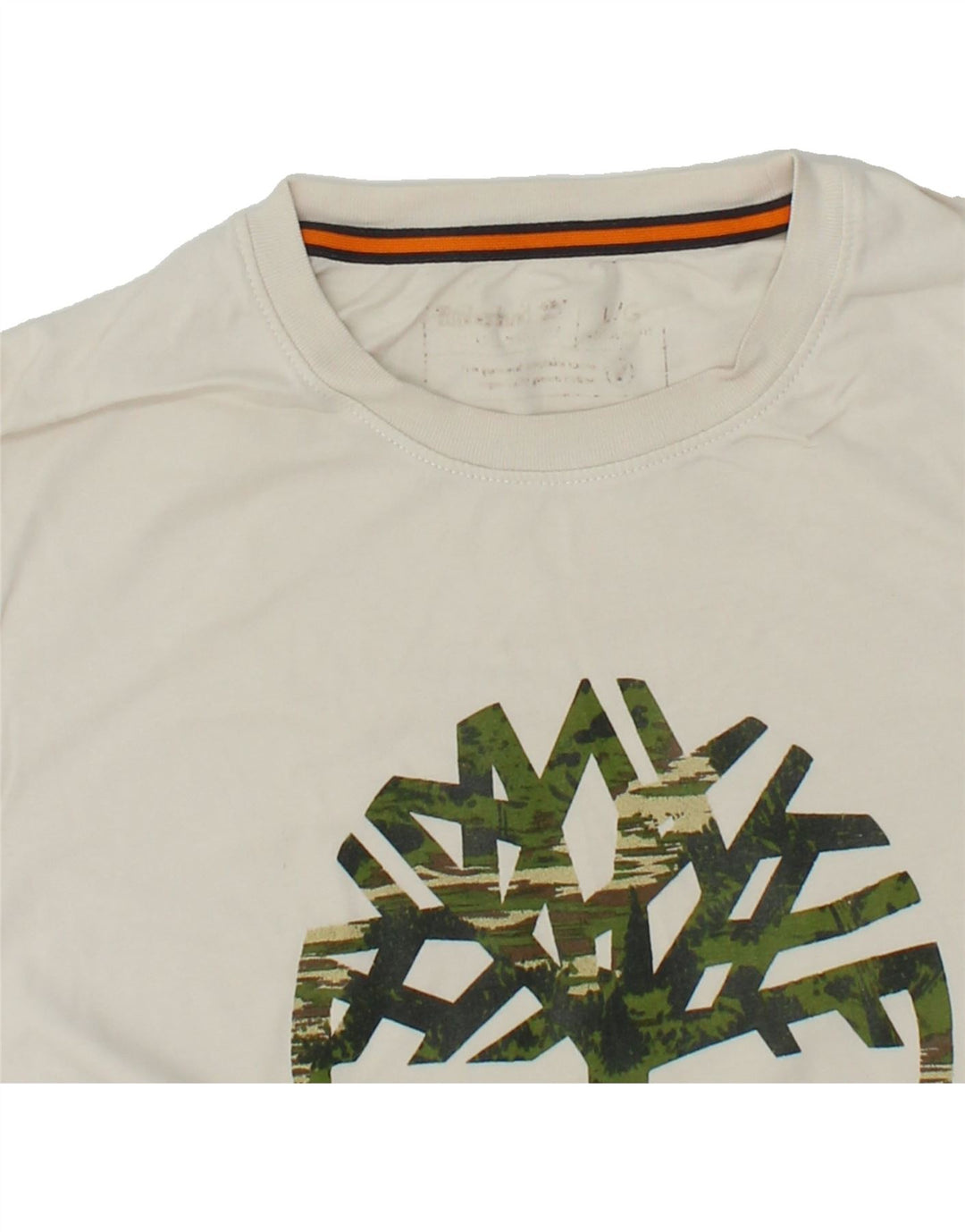TIMBERLAND T-shirt grafica da uomo grande bianca