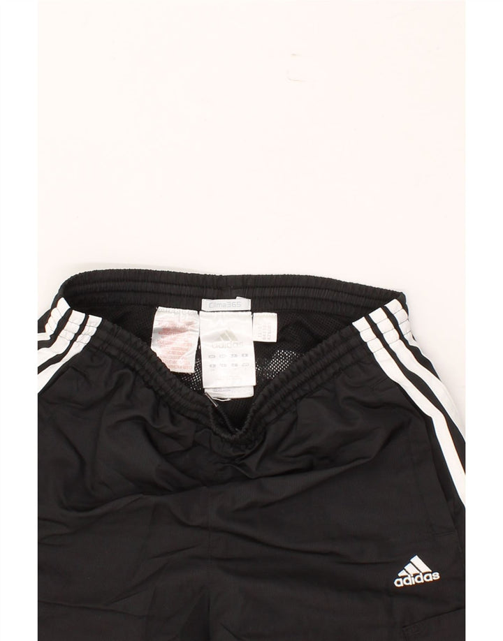 ADIDAS Boys Clima 365 Bermuda Sport Shorts 9-10 Years  Black Polyester Vintage Adidas and Second-Hand Adidas from Messina Hembry 
