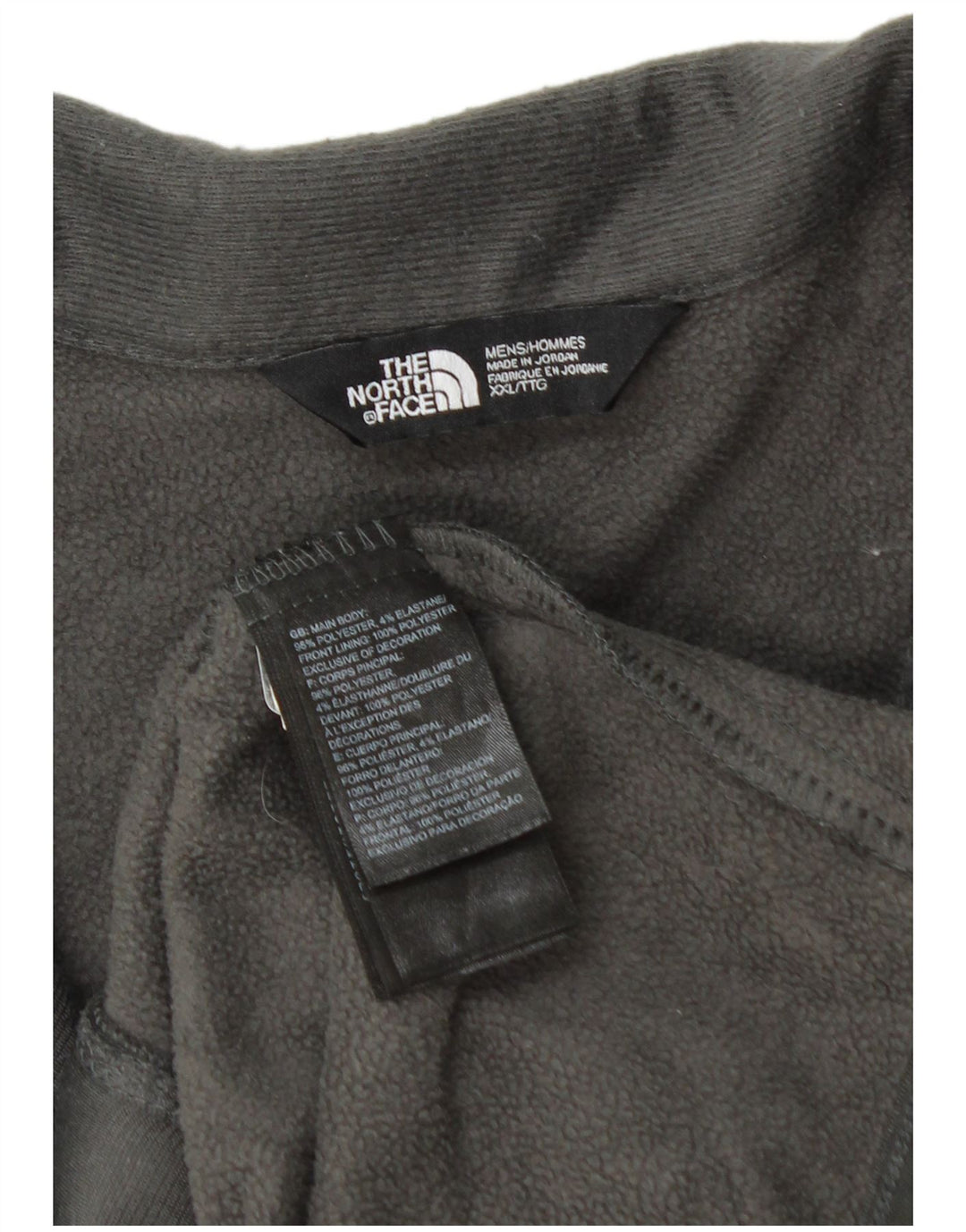 Giacca da tuta da uomo THE NORTH FACE 2XL Poliestere chiazzato grigio