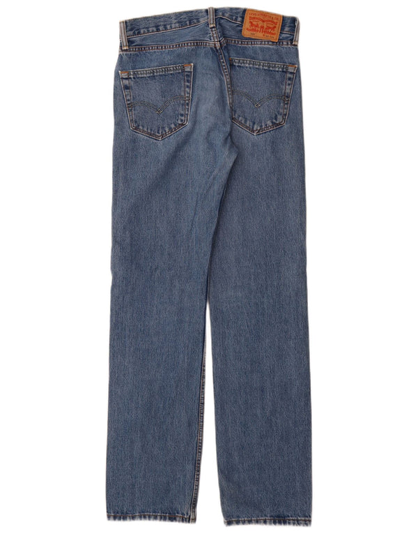 Levi's Uomo 505 Jeans dritti W30 L34 Cotone Blu