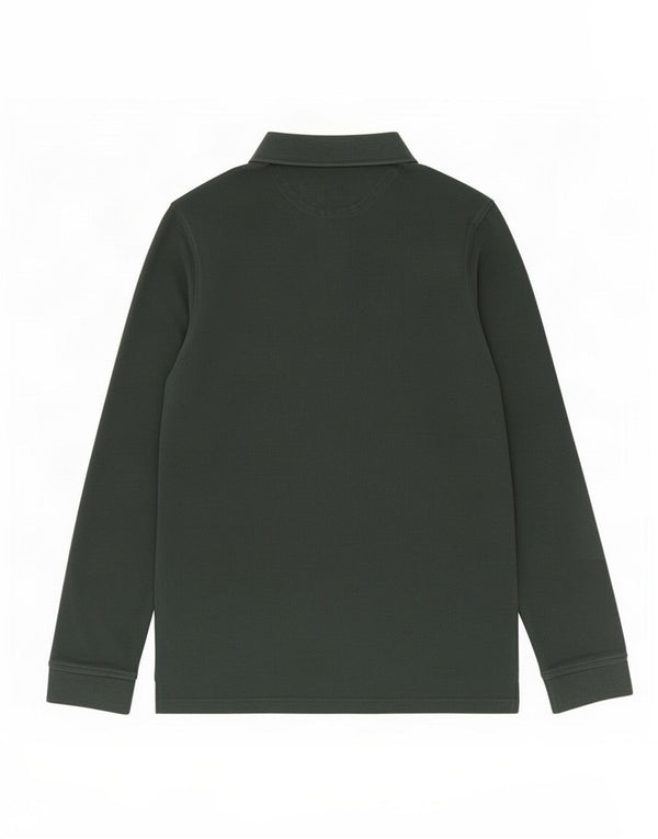 Polo Timberland da uomo slim fit in cotone verde medio