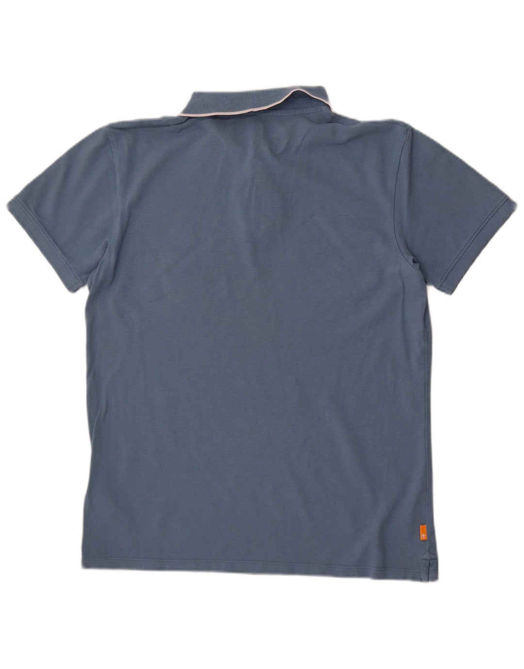 Polo Timberland da uomo slim fit in cotone blu medio