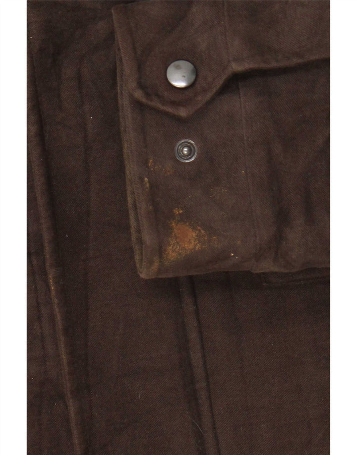 Giacca multiuso da uomo Marks & Spencer UK 38 Cotone marrone medio