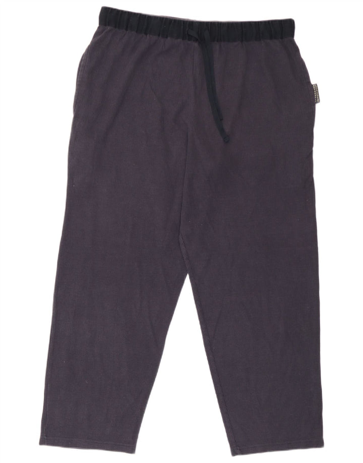 Pantaloni da tuta corti da uomo Marks & Spencer medio cotone blu navy