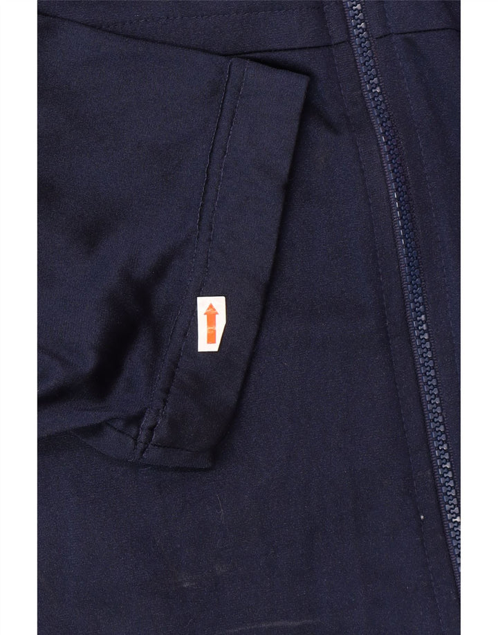 SERGIO TACCHINI Giacca da tuta grafica da uomo piccola blu navy