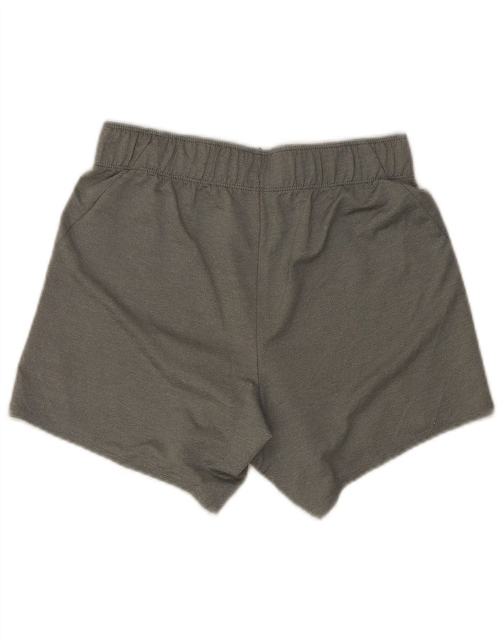 Pantaloncini sportivi Nike Dri Fit da donna UK 6 XS poliestere grigio