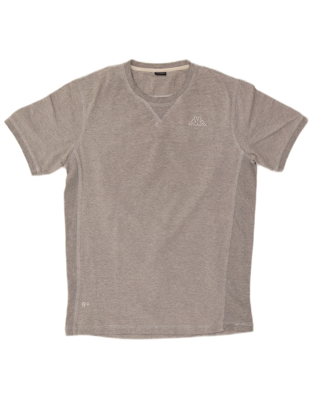 T-shirt da uomo Kappa Top Large grigia screziata