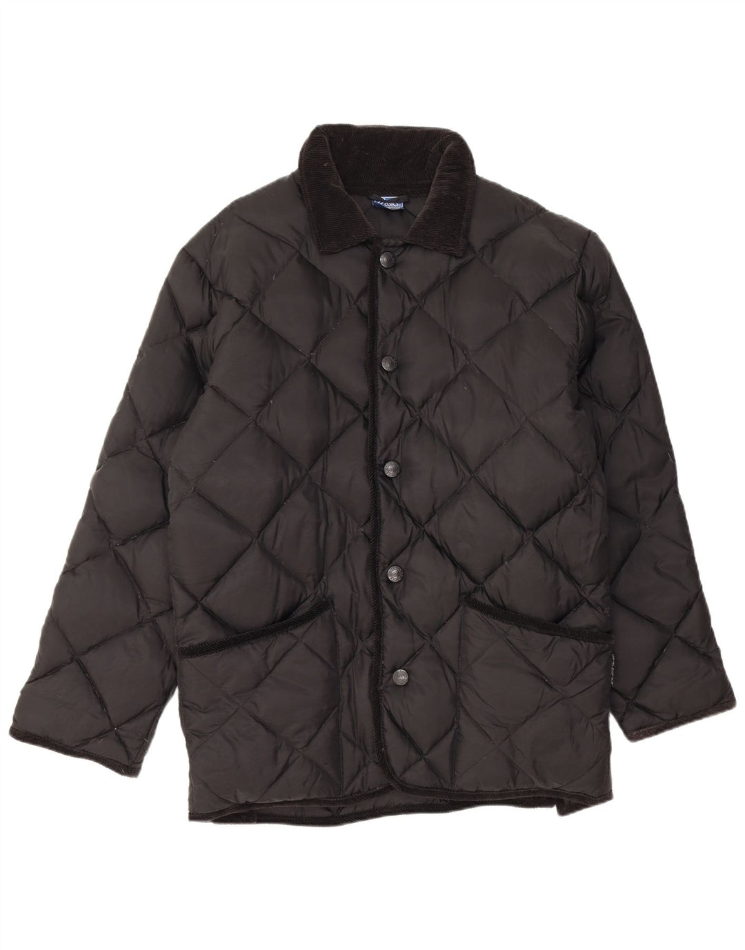 Giacca trapuntata imbottita da uomo Asics UK 36 Small nera in poliammide