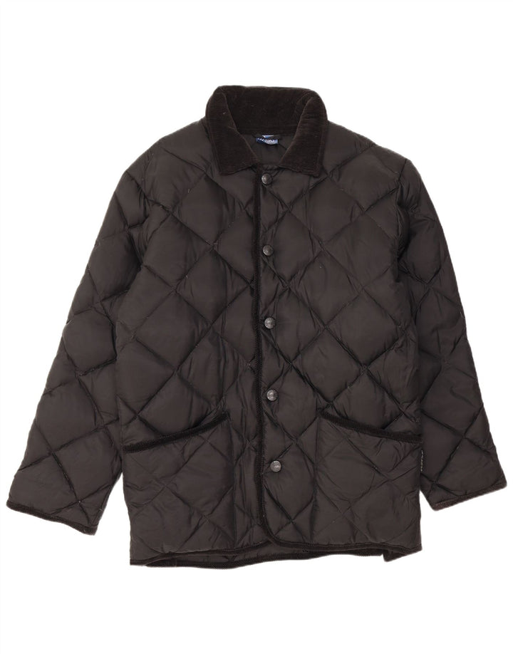 Giacca trapuntata imbottita da uomo Asics UK 36 Small nera in poliammide