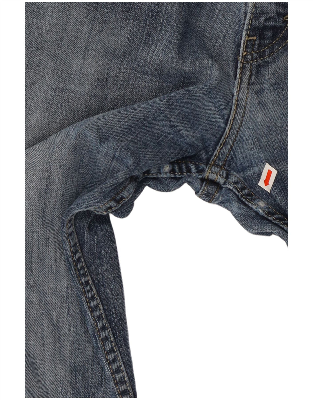 Jeans dritti da uomo Levi's W32 L30 in cotone blu