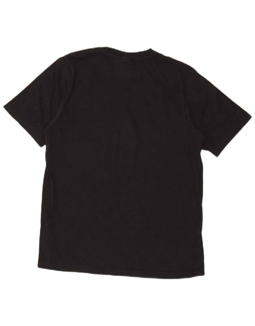 T-shirt Adidas da uomo Top media in cotone nero