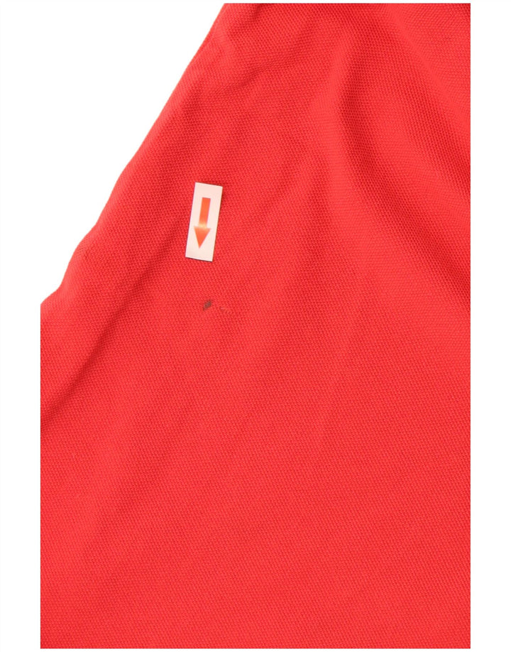 Polo da uomo Lyle & Scott in cotone rosso medio