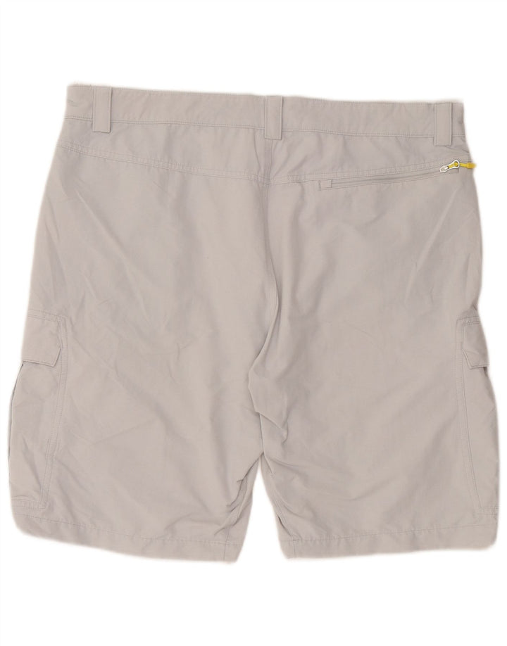 HELLY HANSEN Mens Cargo Shorts W38 XL  Grey Polyamide