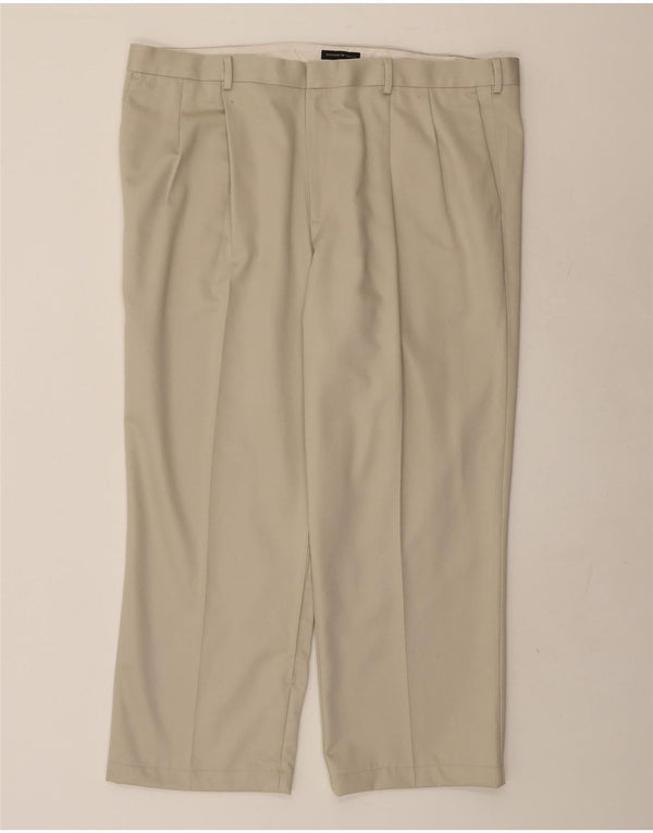 Pantaloni cargo da uomo dalla vestibilità comoda Dockers W42 L28 in cotone beige