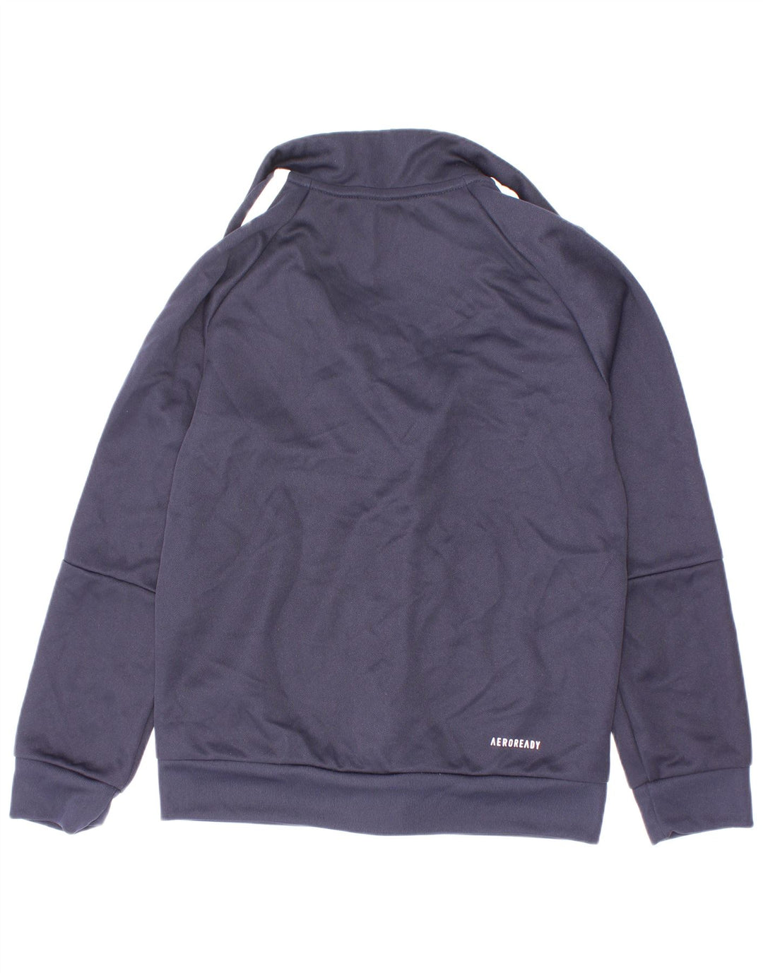 Giacca da tuta Adidas Aeroready da ragazzo 7-8 anni in poliestere blu navy