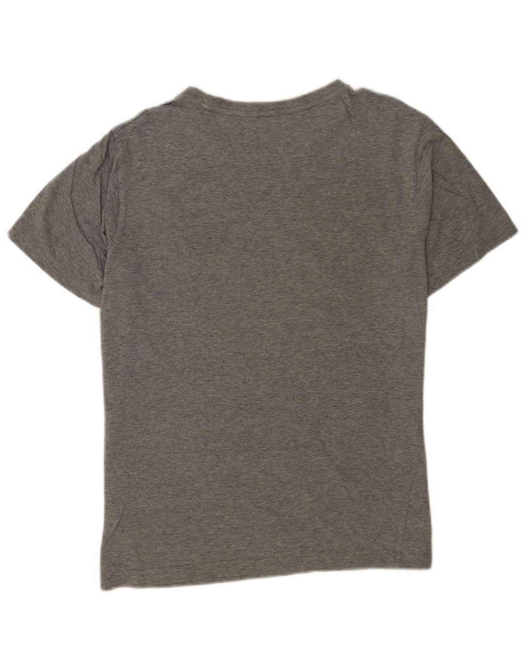 T-shirt grafica da uomo Puma Top in cotone chiazzato grigio medio