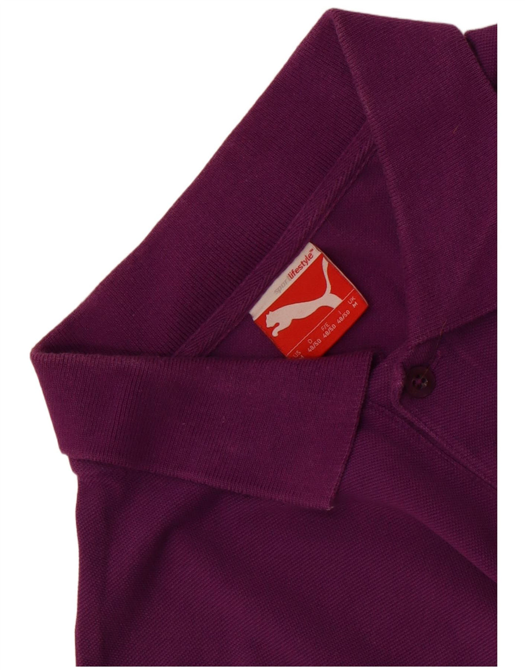 Polo Puma da uomo viola medio
