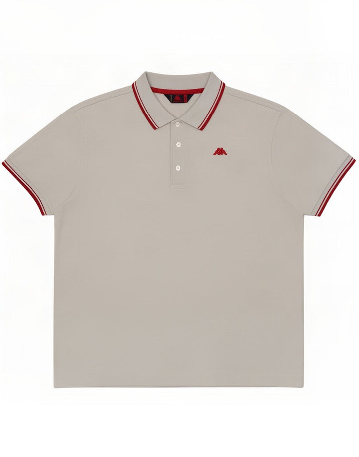 Polo Kappa Uomo Large Blu In Cotone