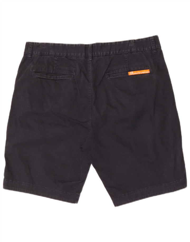 Pantaloncini chino da uomo Superdry XL W36 cotone nero