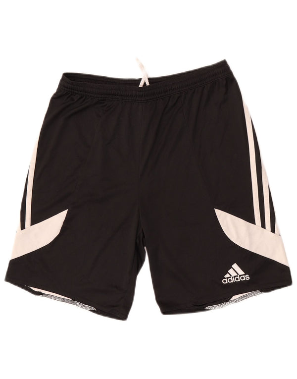 Pantaloncini sportivi Adidas da ragazzo 13-14 anni XL Nero Colourblock Poliestere