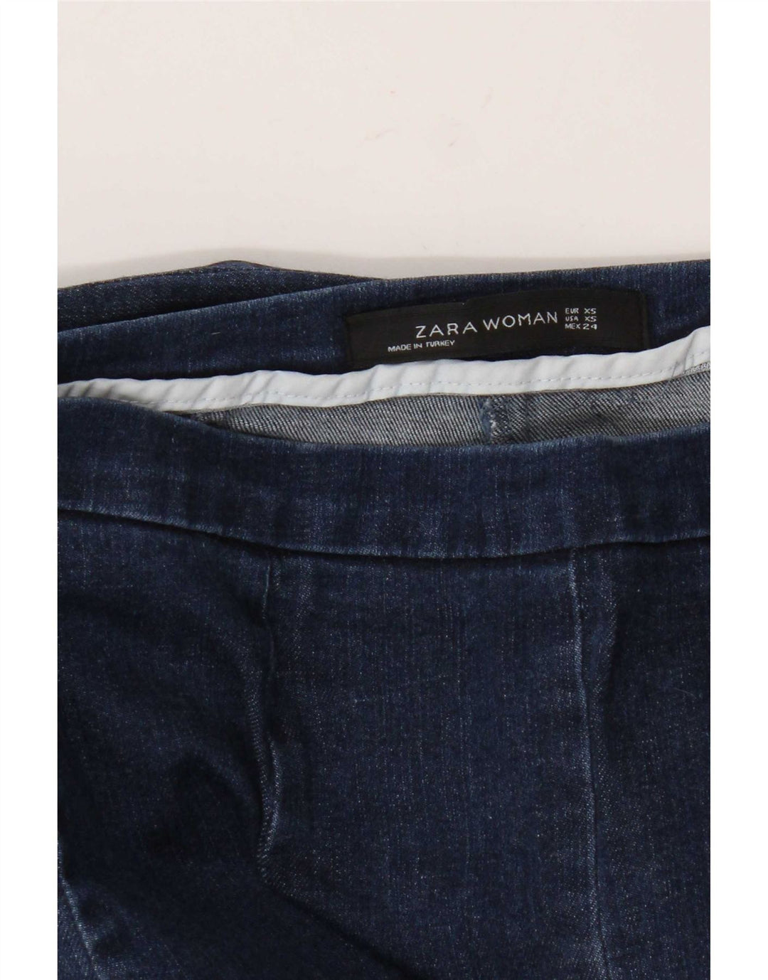 Jeans svasati da donna Zara XS W24 L29 Blu navy