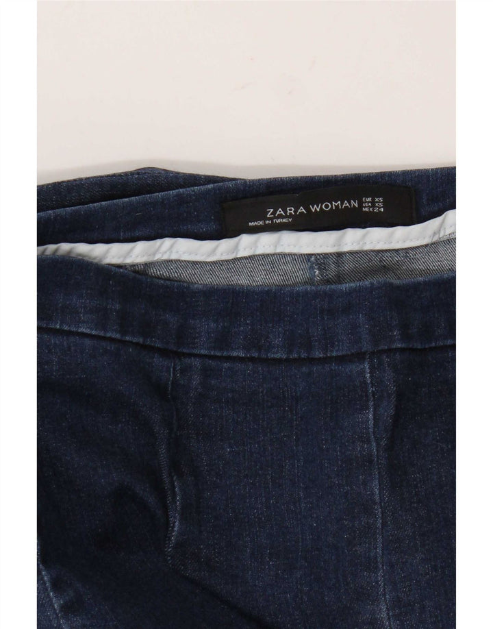 Jeans svasati da donna Zara XS W24 L29 Blu navy