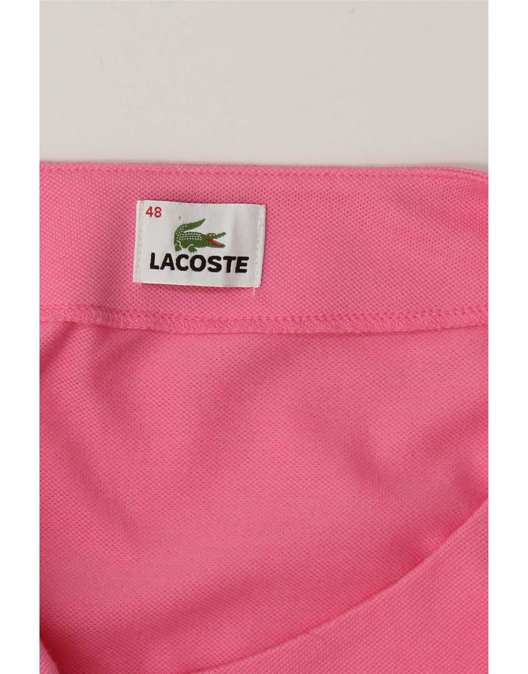 Abito basic senza maniche da donna Lacoste taglia 48 XL Rosa
