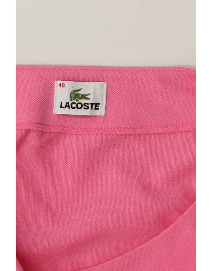 Abito basic senza maniche da donna Lacoste taglia 48 XL Rosa