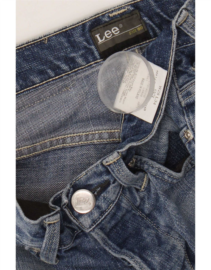 Jeans dritti Lee Knox da donna W28 L28 cotone blu