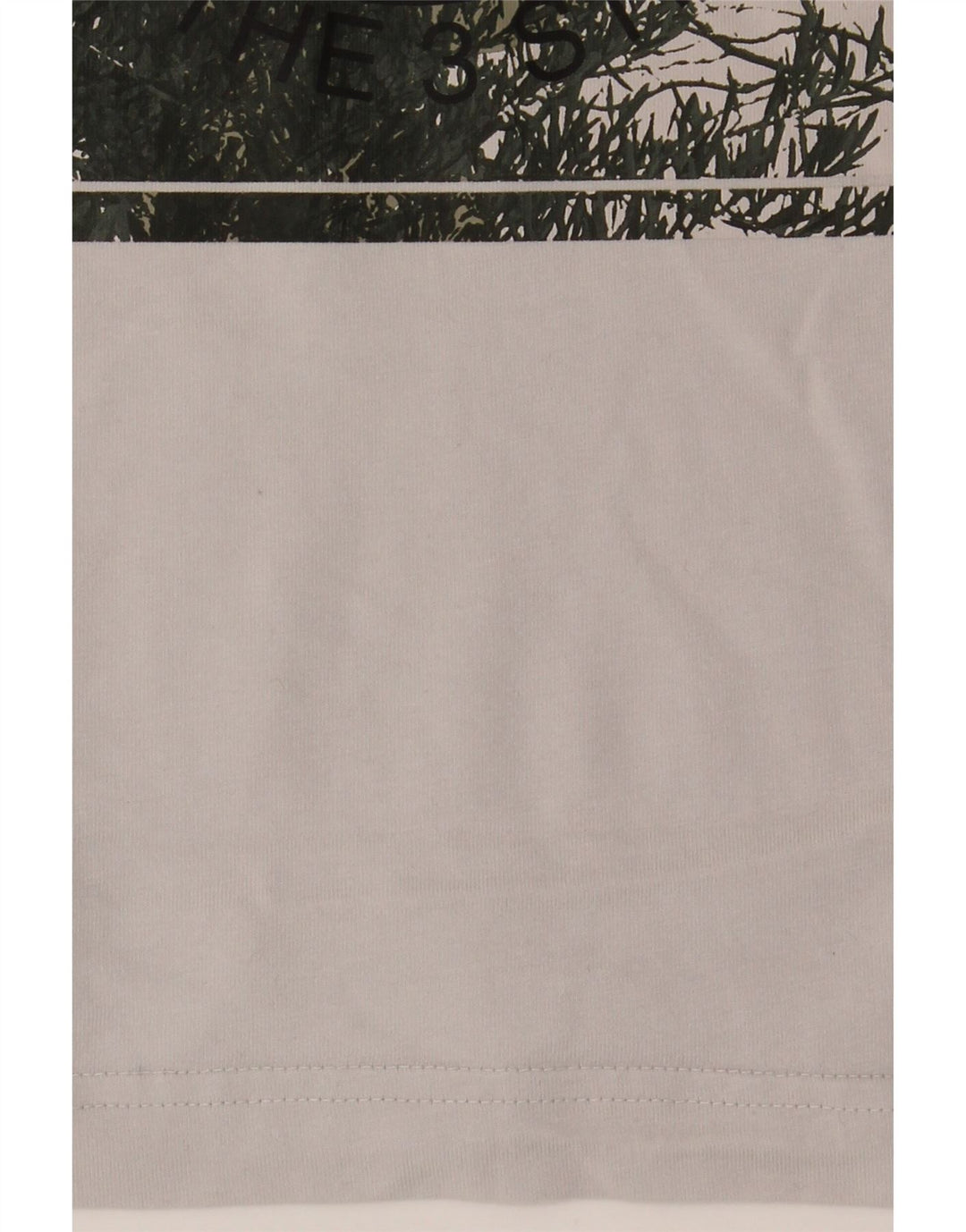 T-shirt grafica da uomo Adidas Top piccola in cotone bianco