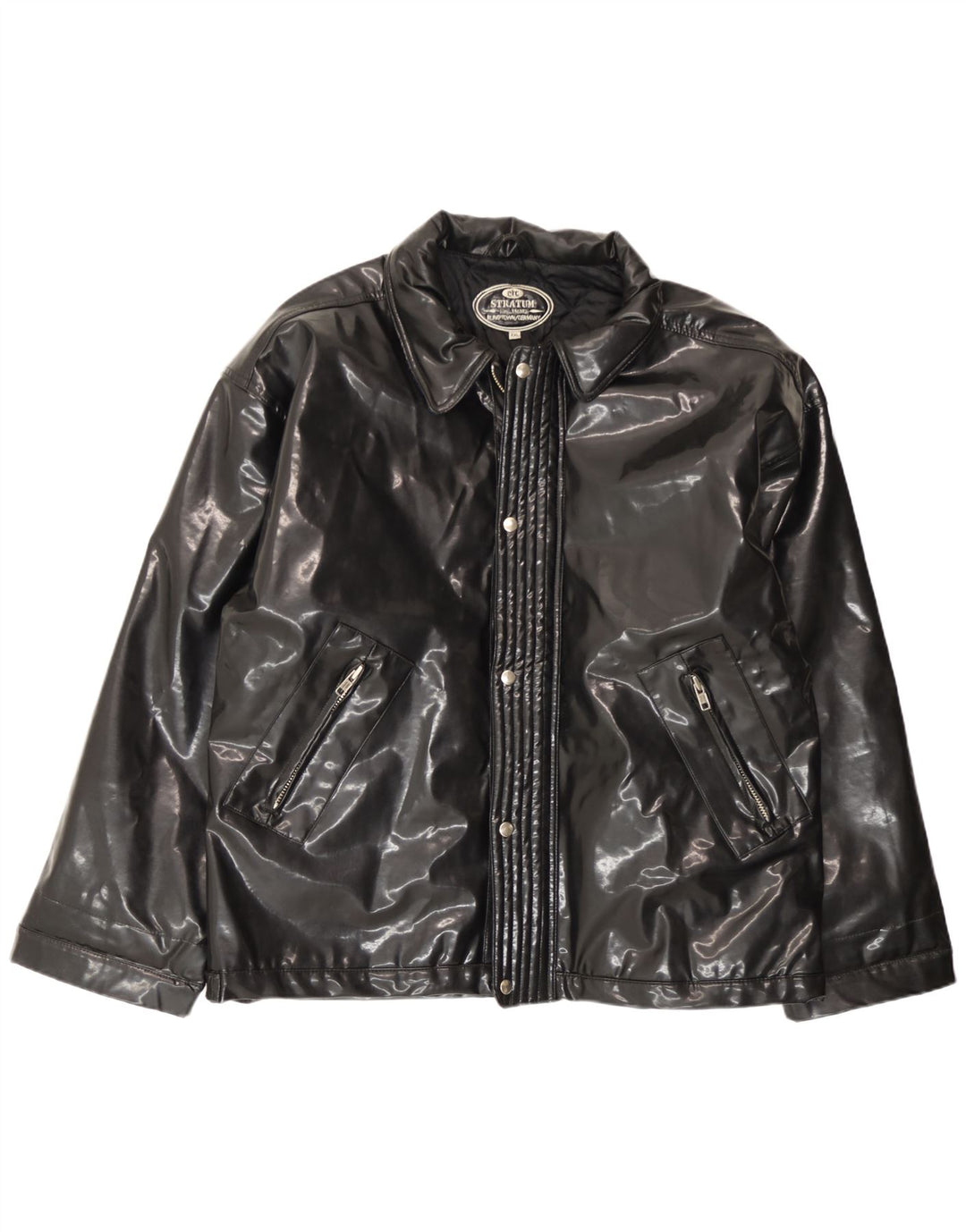 Giubbotto bomber vintage da uomo UK 44 2XL Nero