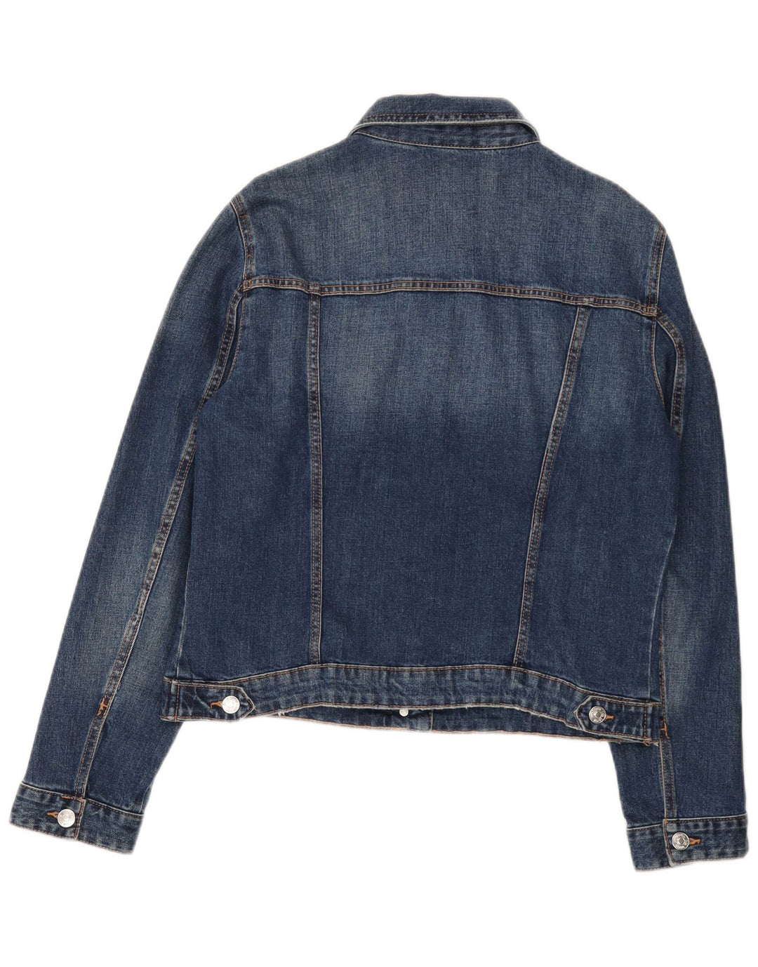 Giacca in denim da donna Zara UK 18 XL cotone blu