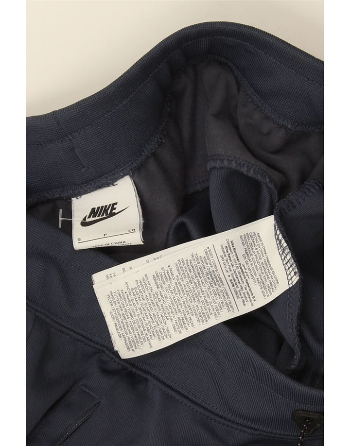 Pantaloni da tuta da uomo NIKE Joggers piccoli in poliestere blu navy