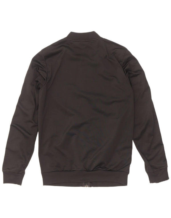 Giacca da ginnastica da uomo Adidas Small nera in poliestere