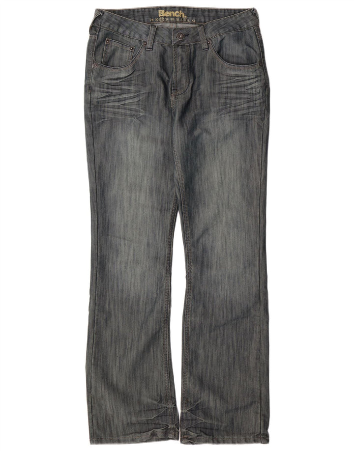 Jeans bootcut da uomo vestibilità regolare BENCH W32 L31 cotone blu