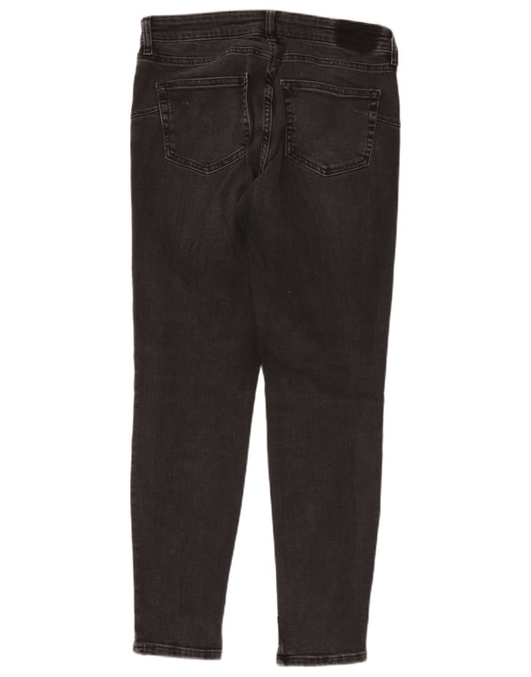 Zara Womens Skinny Jeans EU 40 Medium W30 L28 Black Cotton
