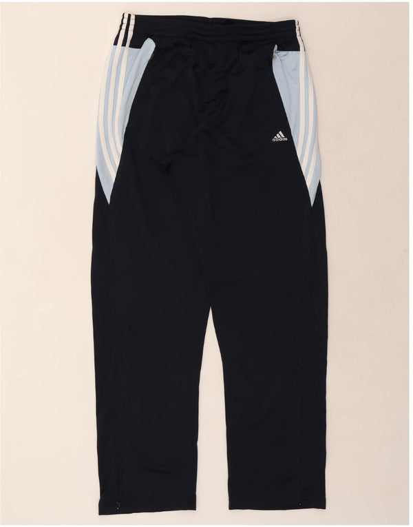 ADIDAS Mens Tracksuit Trousers UK 44/46 Large  Navy Blue Colourblock