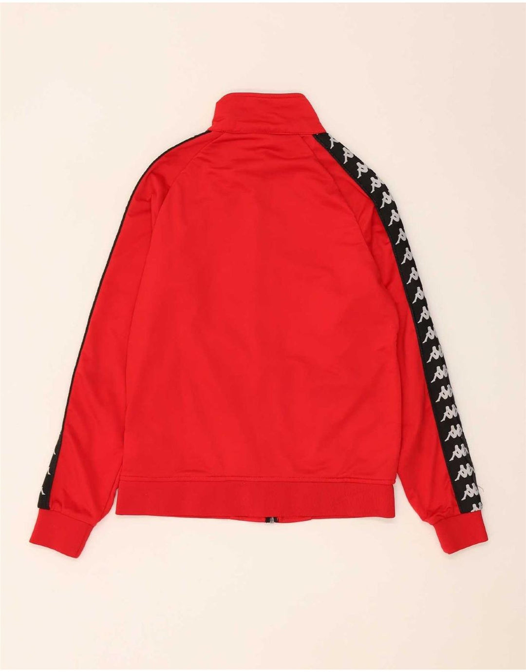 Tuta intera Kappa da donna con grafica UK 10 Small Rosso Colourblock in poliestere