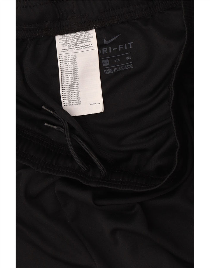 Pantaloncini sportivi Nike Dri Fit da uomo 2XL poliestere nero