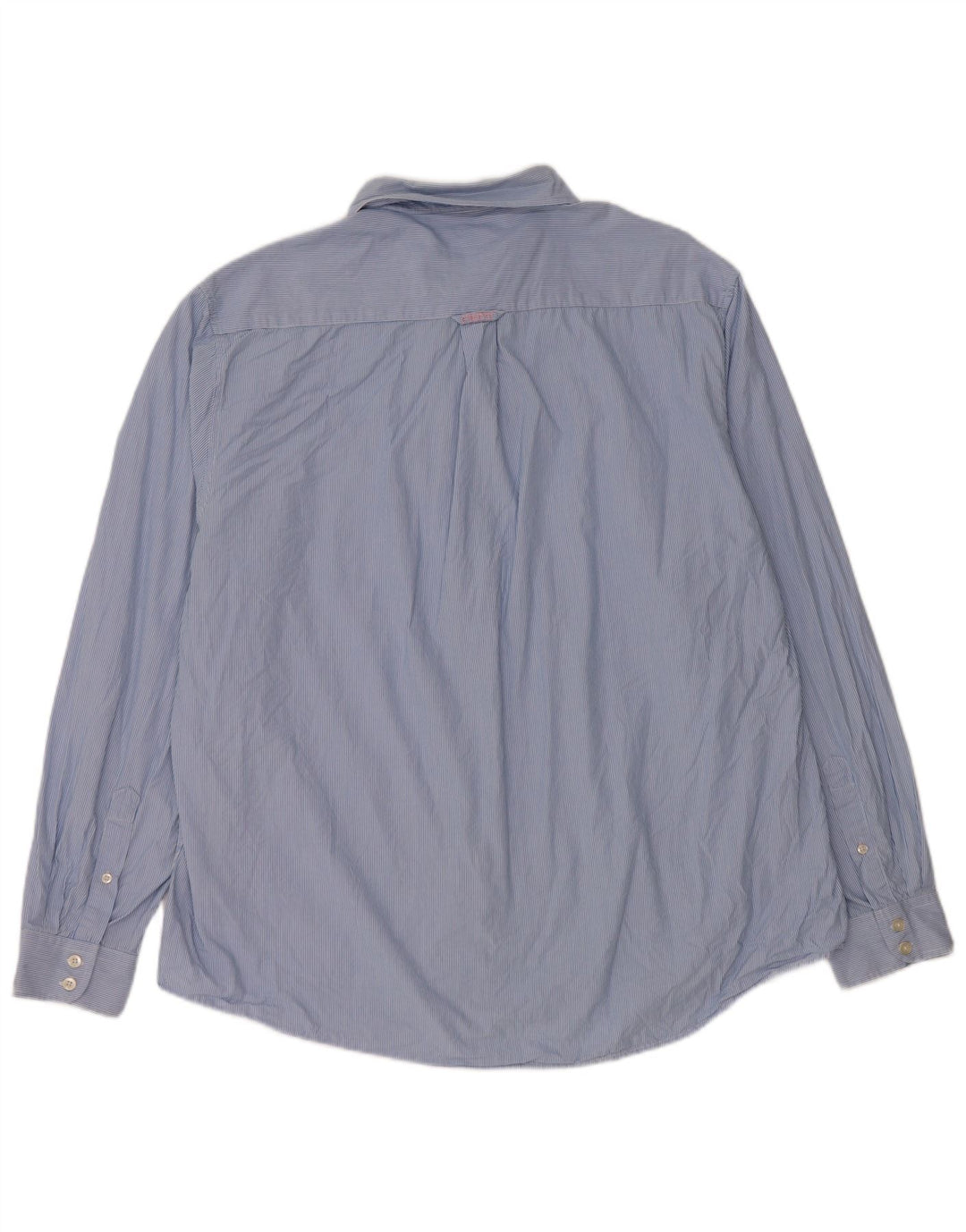 Crew Clothing Camicia da uomo dalla vestibilità classica 3XL in cotone a righe blu