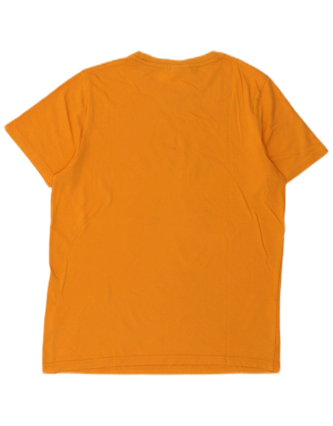 T-shirt grafica da uomo Ellesse Top piccola in cotone giallo